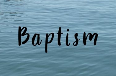 Youth Baptism 