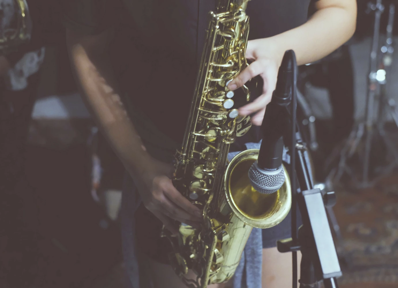 Joyful Noise rehearsal  