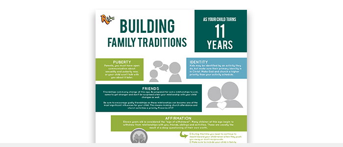Kids Family Traditions Guide 11-Year-Olds