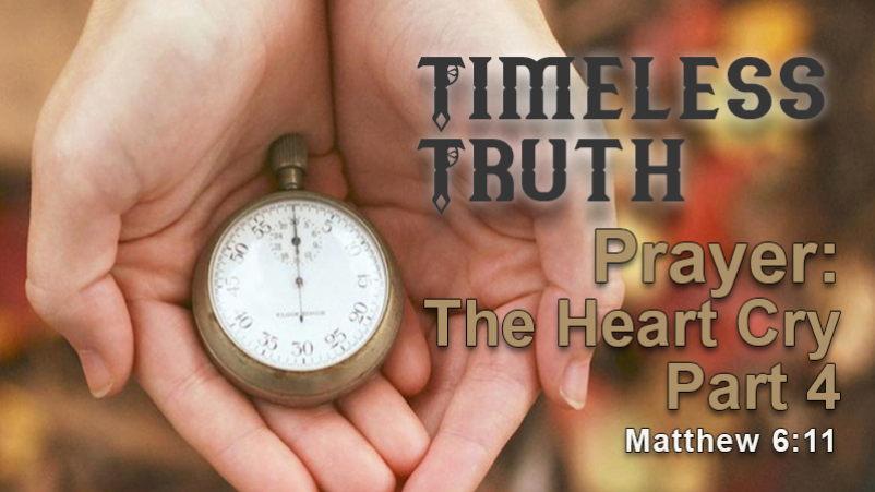 Prayer: The Heart Cry Pt 4 (9/03/17)
