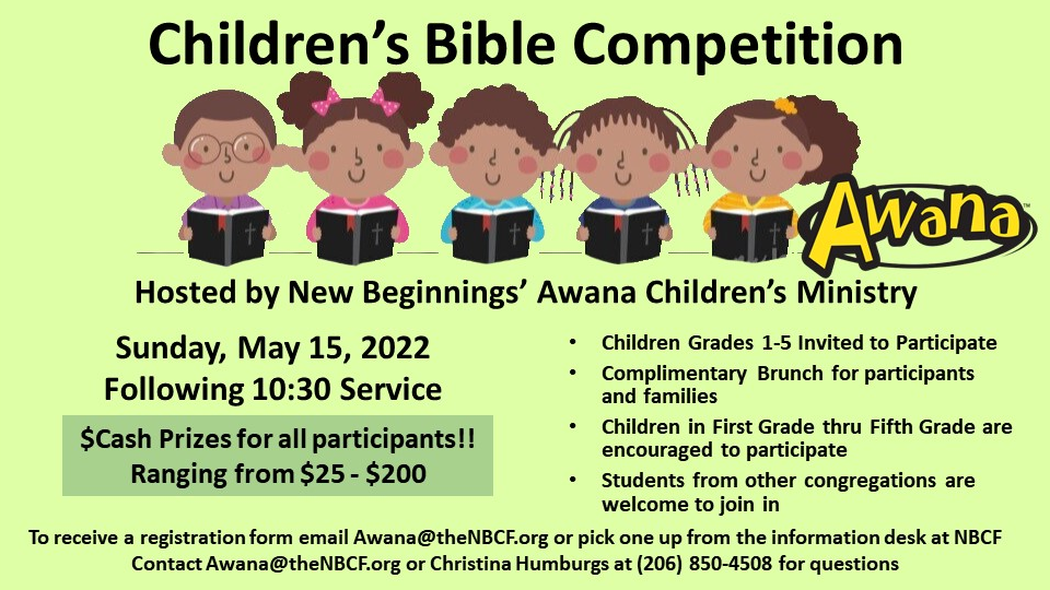 Awana Bible Competition
