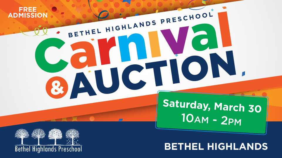 Bethel Highlands Preschool Carnival & Auction 2019