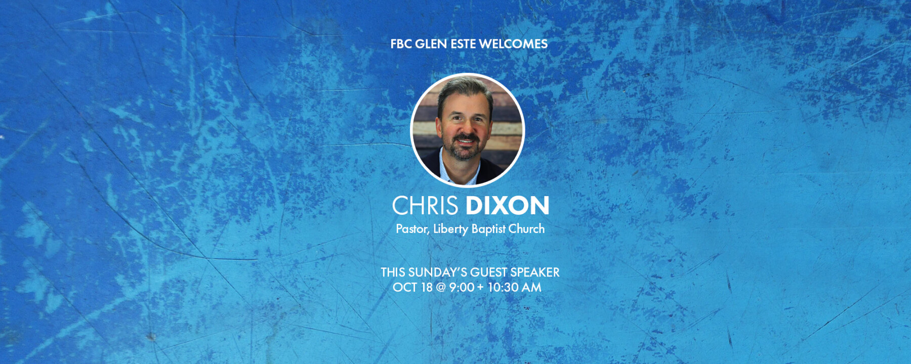 Chris Dixon - Guest Speaker