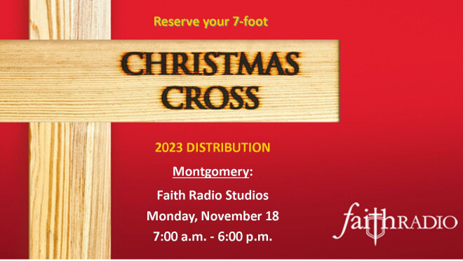 Christmas Cross Distribution 2024 - Montgomery