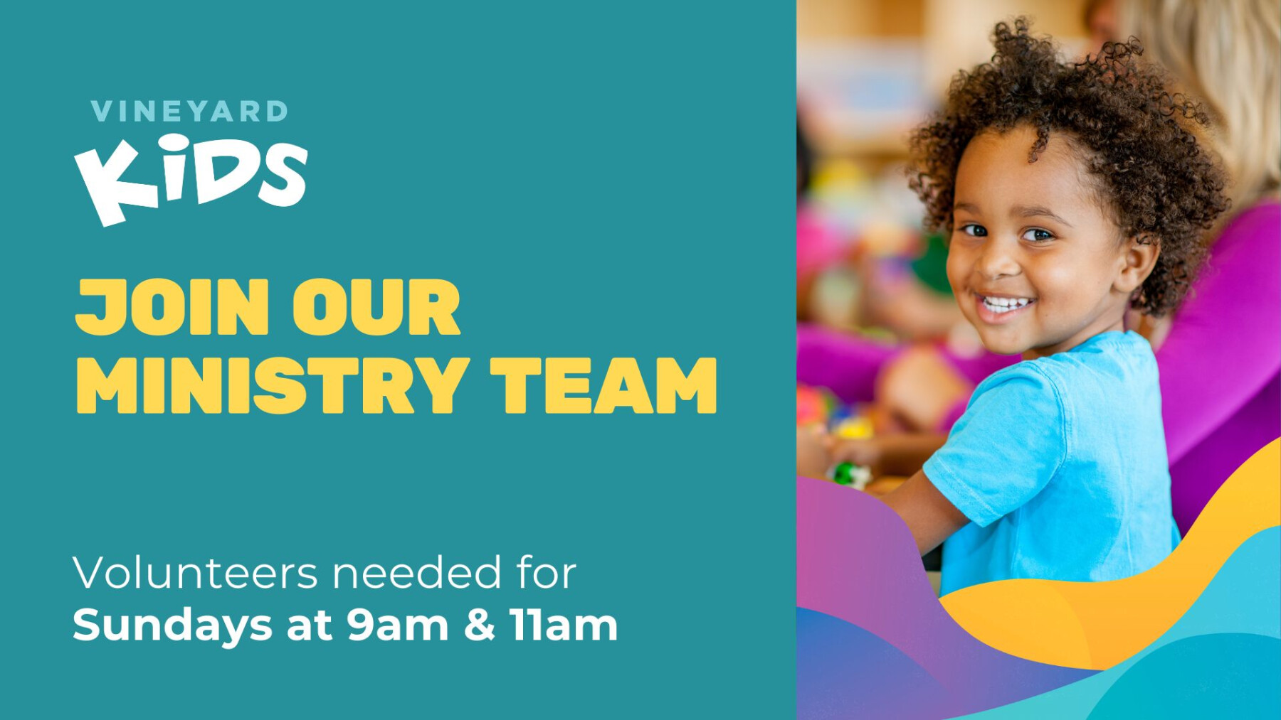 Vineyard Kids Leader Recruitment 2026-2027 School Year