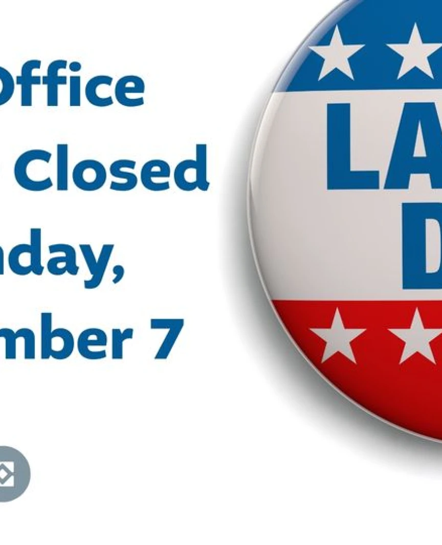 Labor Day-Office Closed