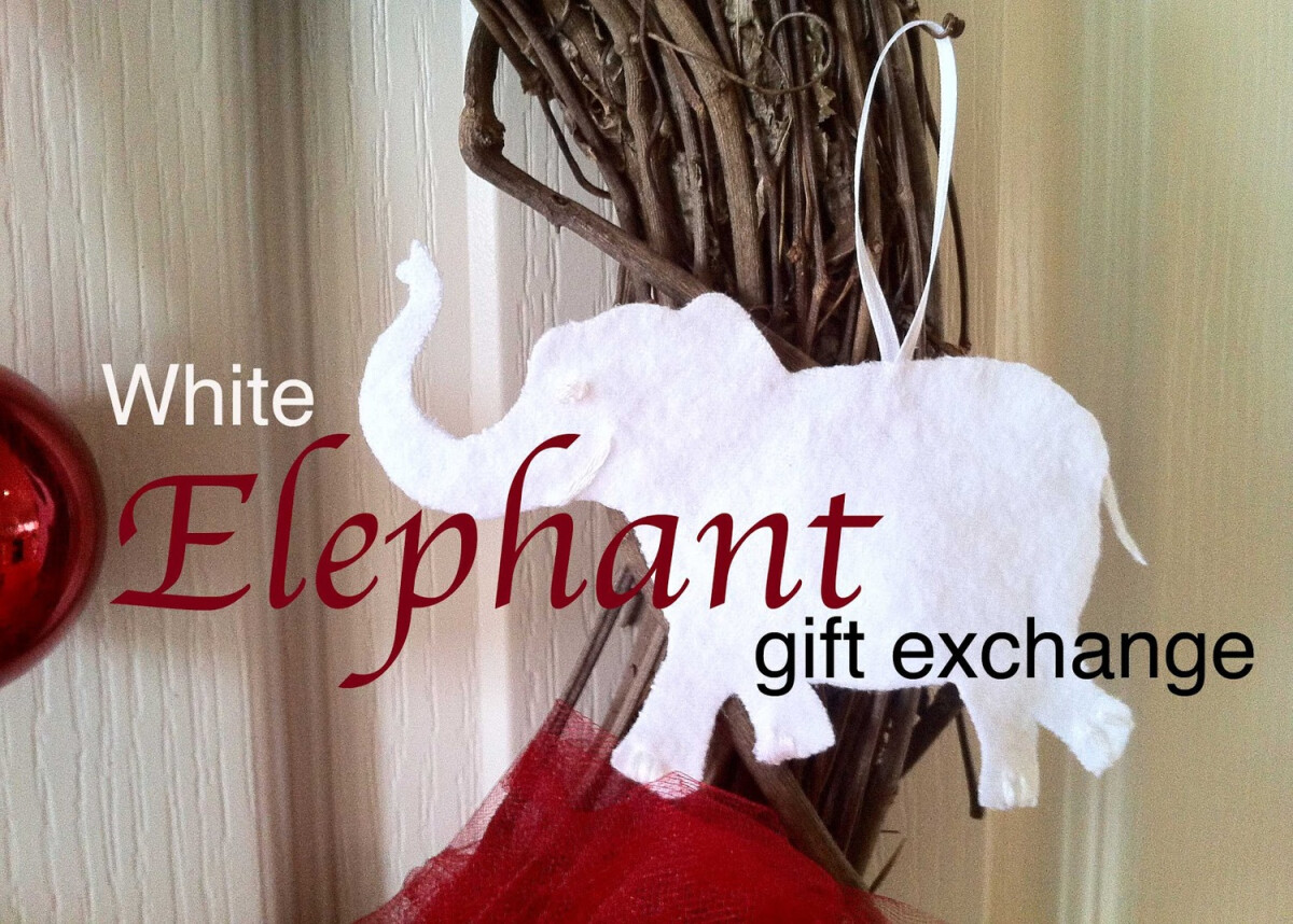 WOMEN'S WHITE ELEPHANT GIFT EXCHANGE & DINNER POTLUCK