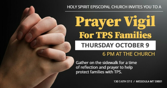 Prayer Vigil For Our Migrant Neighbors