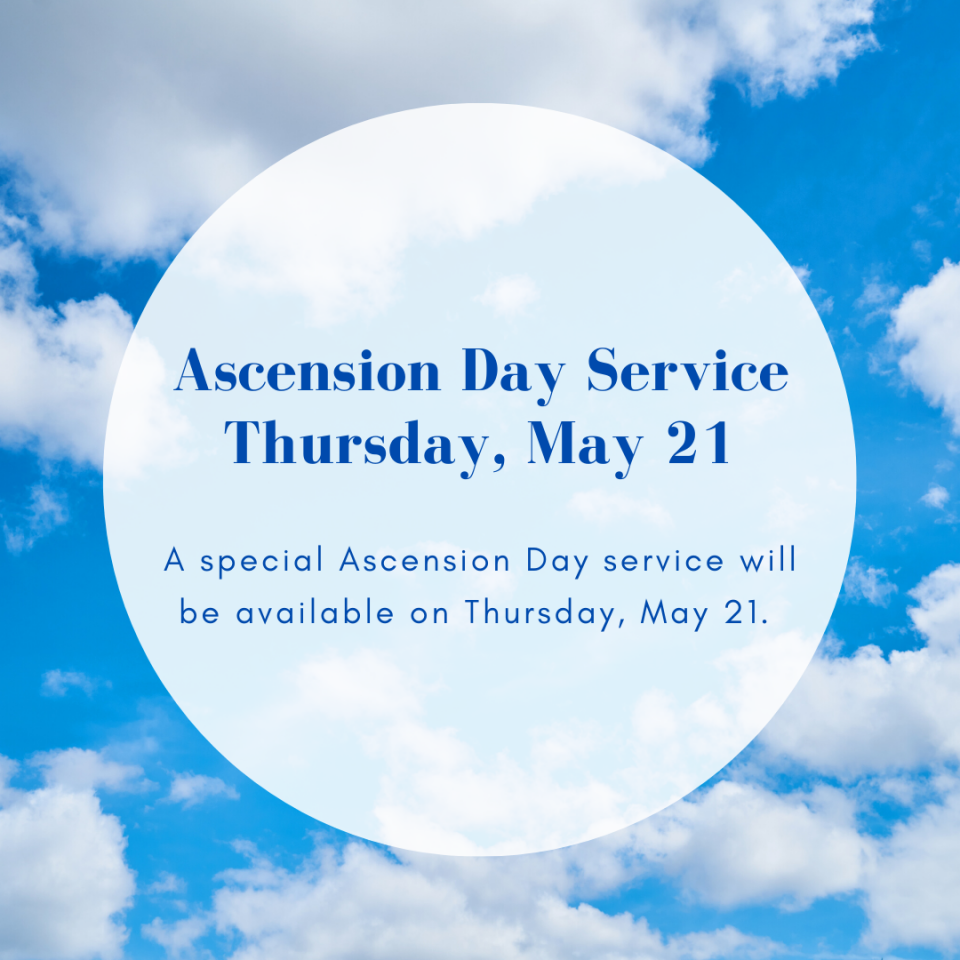 Ascension Day Service (online)