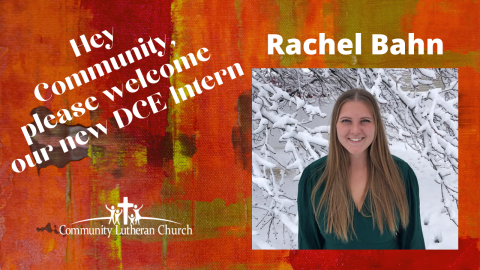 Rachel Bahn Welcome