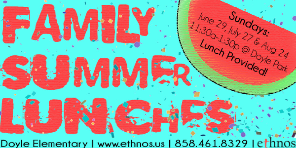 Family Summer Lunches!