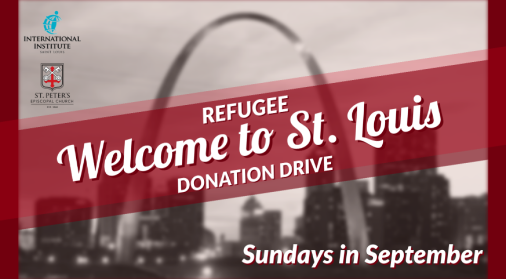 Refugee Welcome to St. Louis Donation Drive