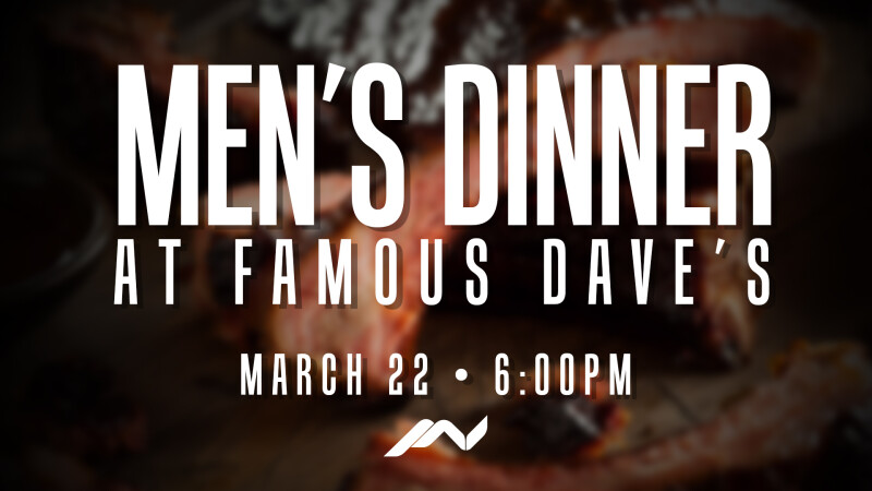 Men's Dinner (POSTPONED DUE TO COVID-19)