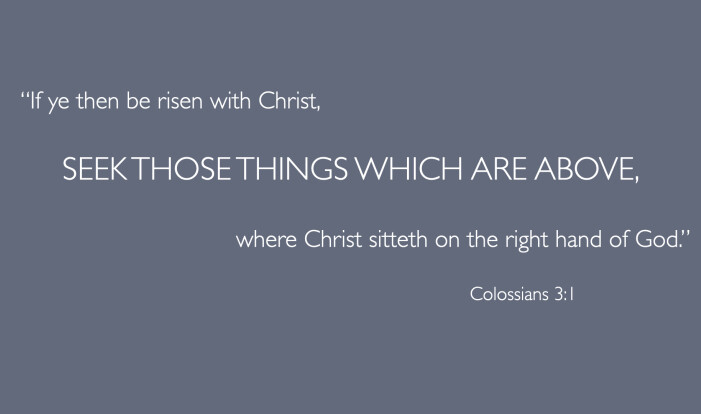 Colossians 3:1 