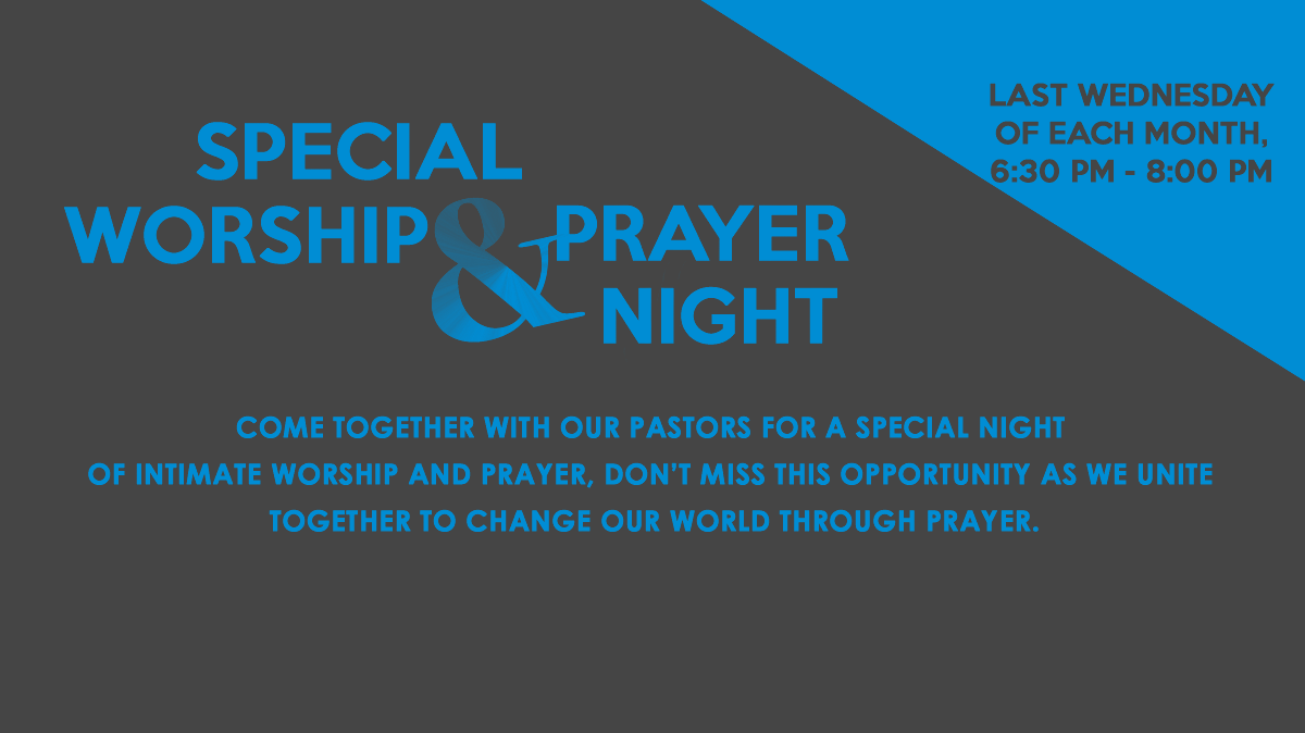 Worship & Prayer Night