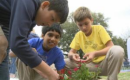 St. Michael's School, Bryan, Dedicates Garden