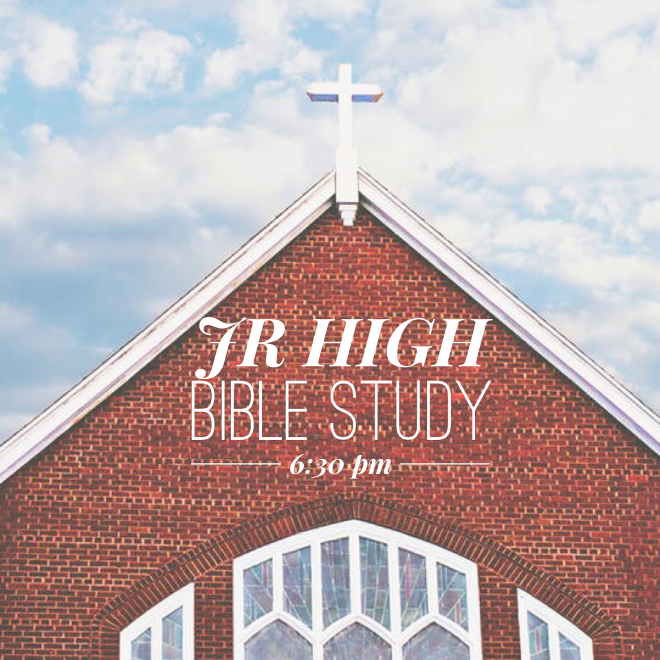 Jr. High Bible Study
