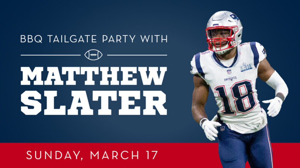 BBQ Tailgate Party with Matthew Slater