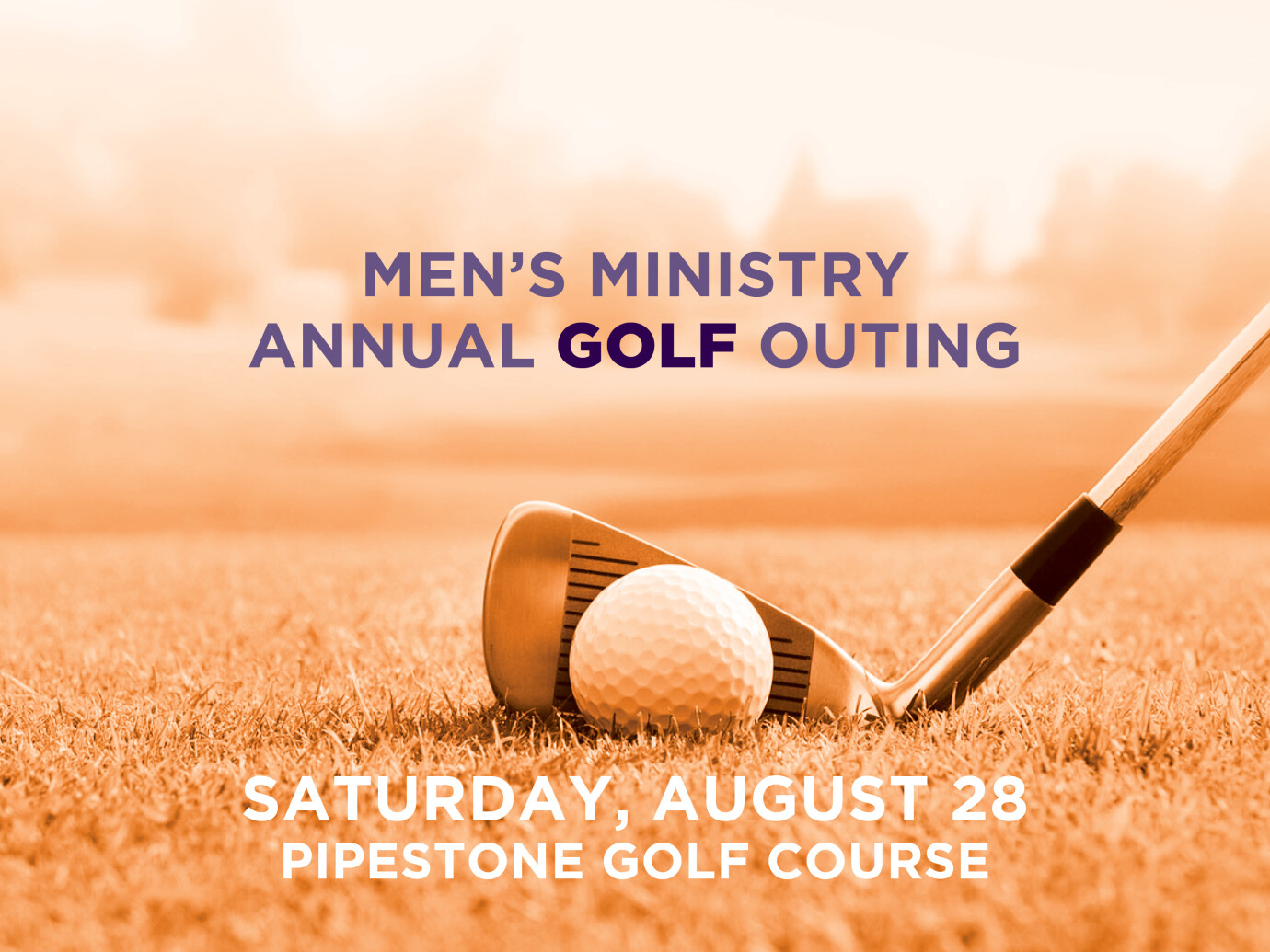 Men's Ministry - Golf Outing