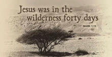 Worship Service - Feb 21- First Sunday in Lent