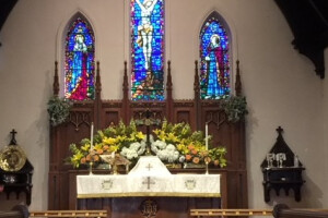 Easter 2019 altar
