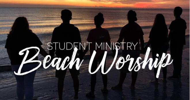 Student Beach Worship