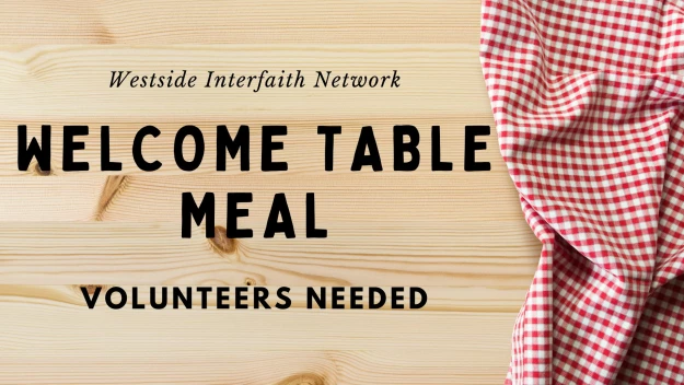 WIN Welcome Table Meal