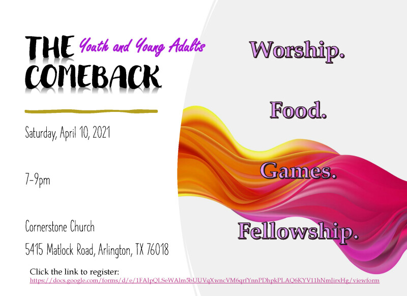 Comeback Service for Youth and Young Adults