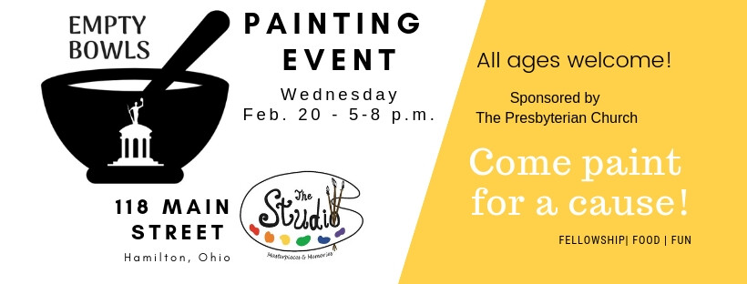 Empty Bowls Painting Event