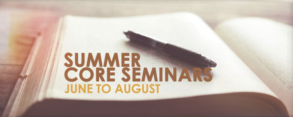 Summer Core Seminars 2018