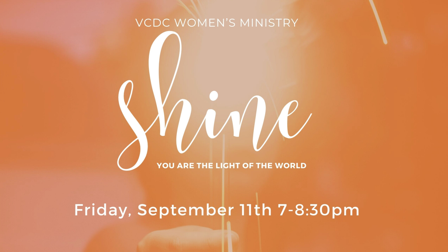 Shine - Women's Ministry Event