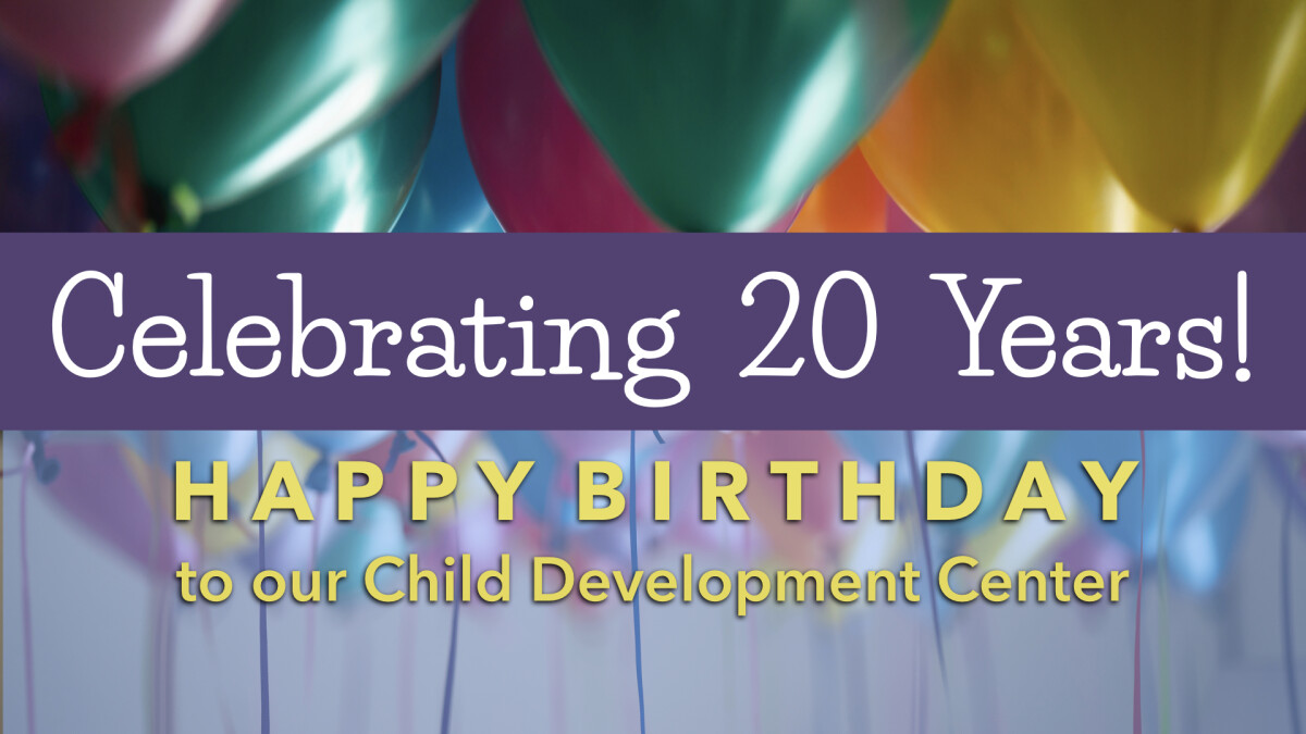 Child Development Center Birthday Celebration