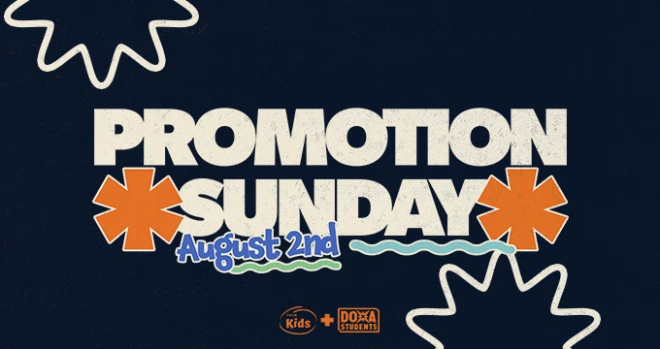 Promotion Sunday 2026