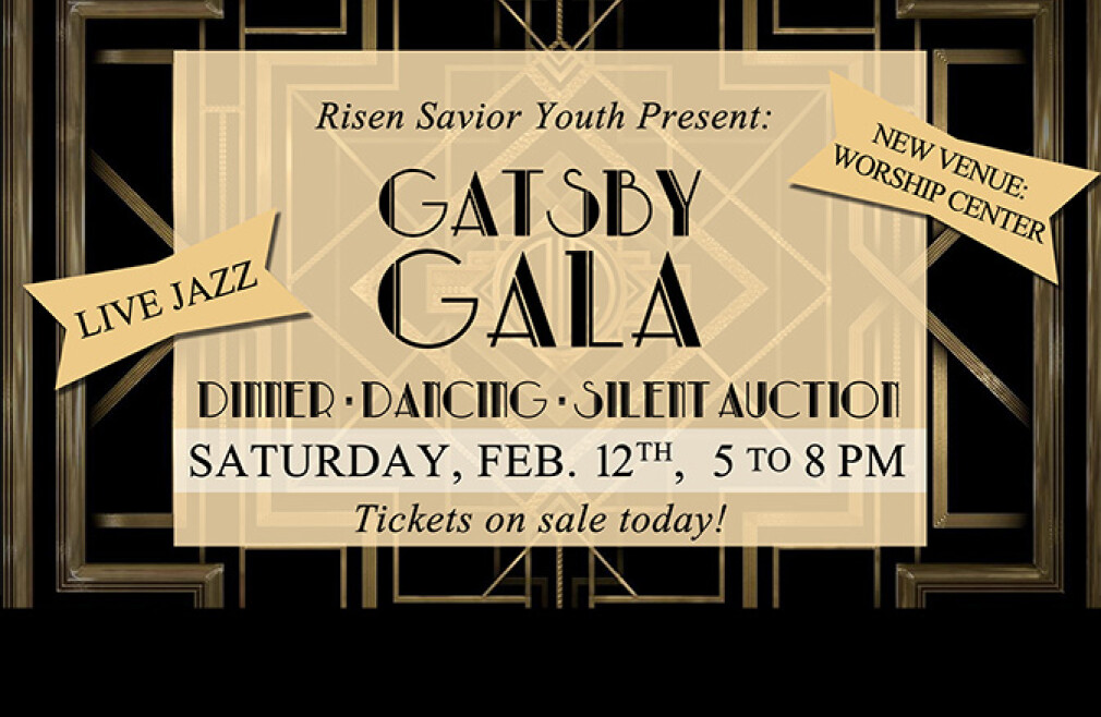 "Gatsby Gala" Youth Fundraiser Event