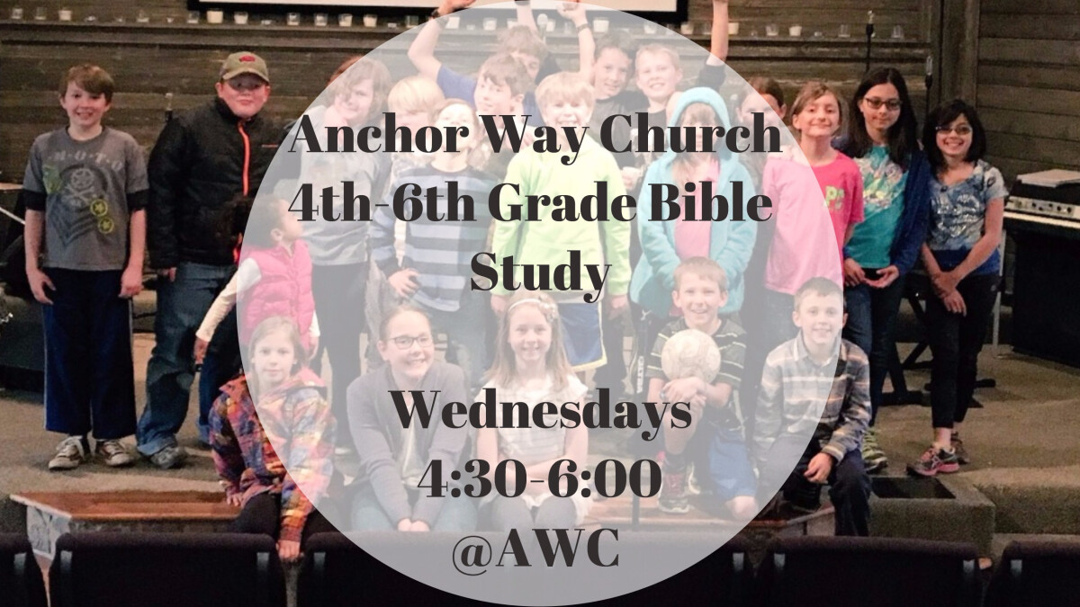 4th-6th Grade Bible Study