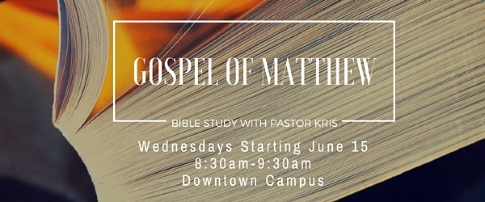 Gospel of Matthew Bible Study