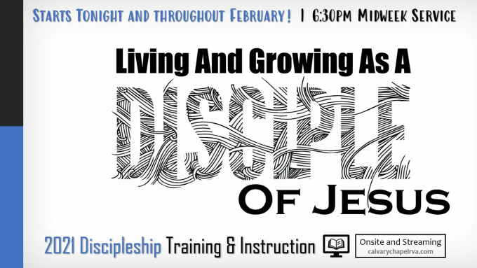 Discipleship Series - Part I