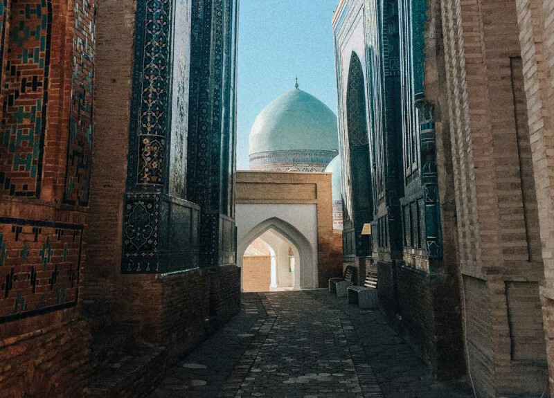 Mosque in Central Asia