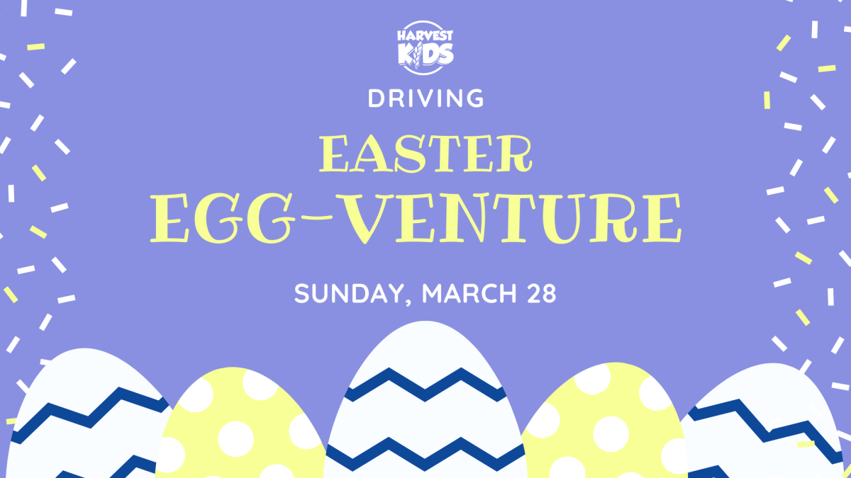 Harvest Families DRIVING Easter Egg-Venture