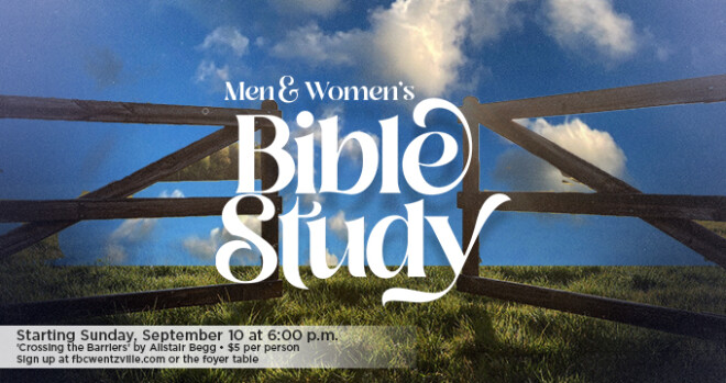 Men & Women's Bible Study