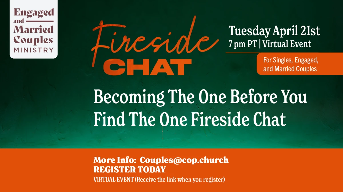 Becoming The One Before You Find The One Fireside Chat