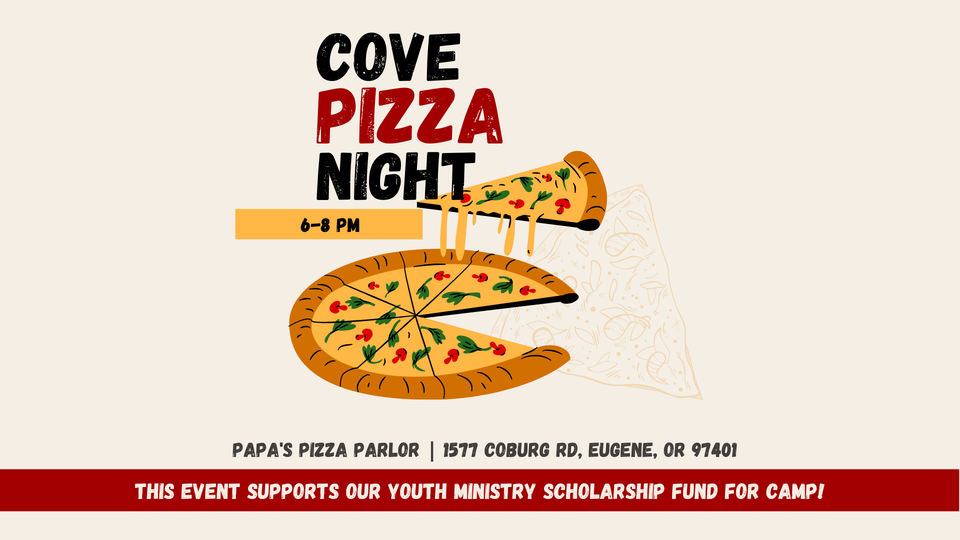 Cove Pizza Night - Youth Camp