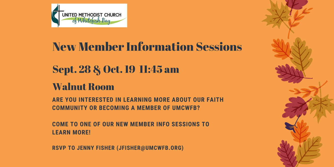 New Member Info Session 