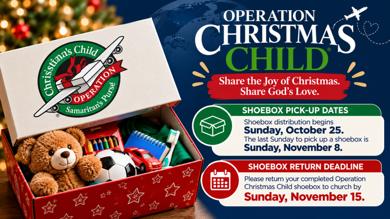OPERATION CHRISTMAS CHILD