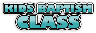 Kids baptism class logo