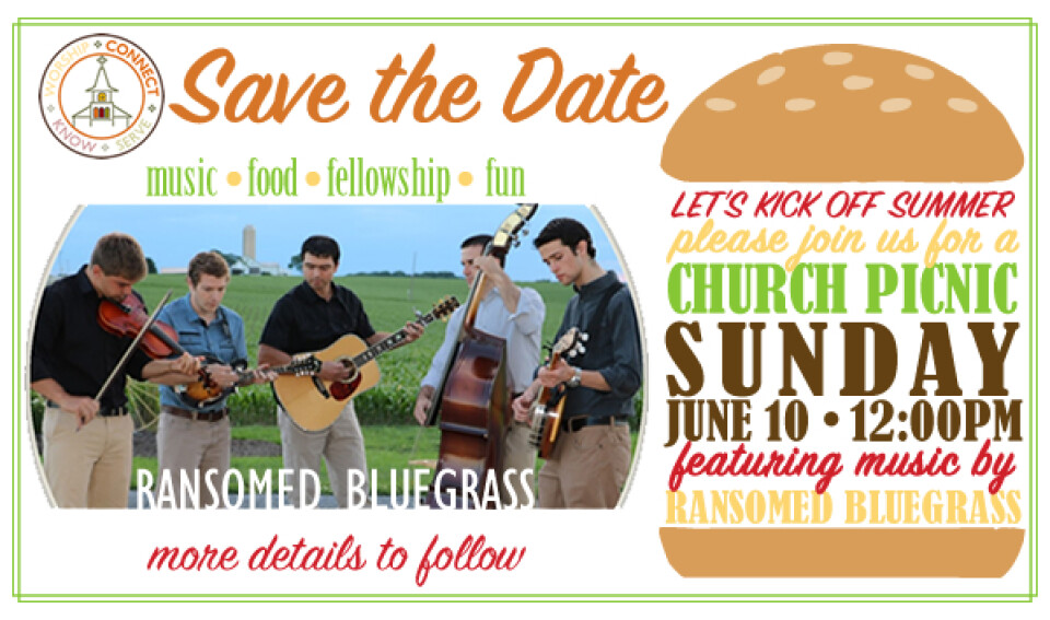 Church Picnic with Ransomed Bluegrass