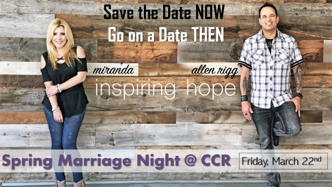 Spring Marriage Night @ CCR