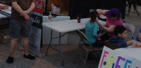 Face Painting Outreach at Tanque Verde Swap Meet