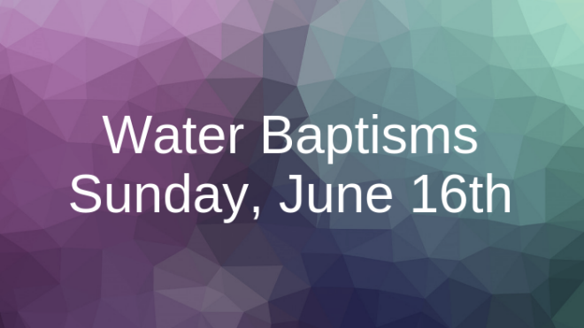 Water Baptism