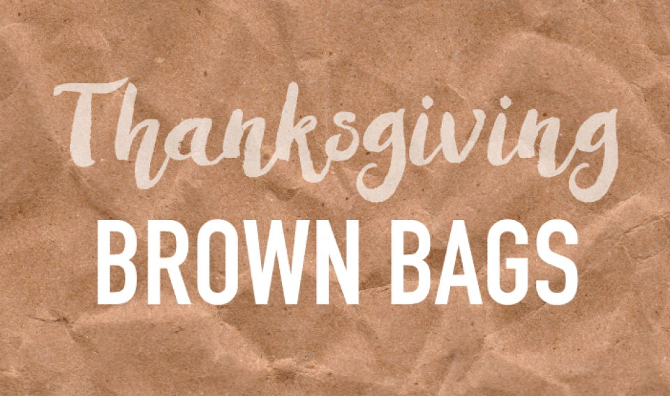 Thanksgiving Brown Bags